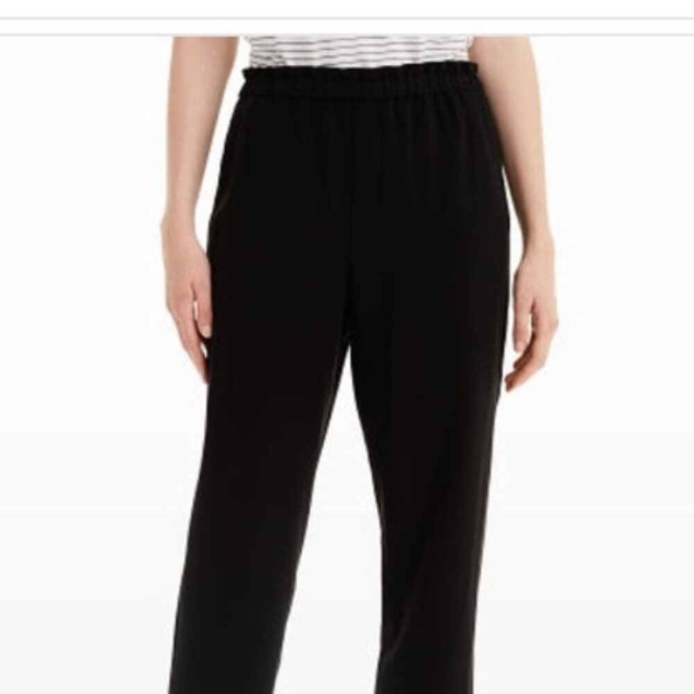 Club Monaco Pull-On Pants in Black Size 8
